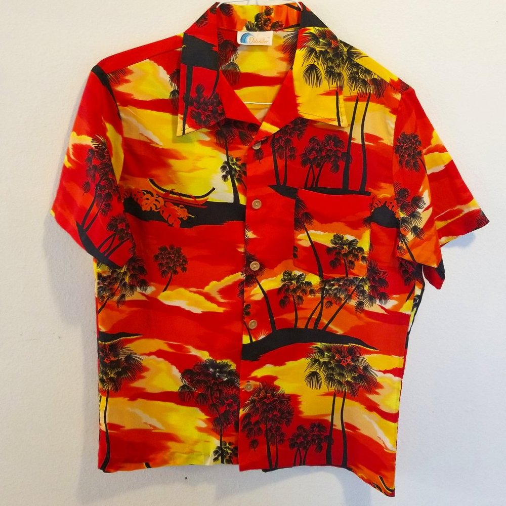 Vintage Islander Brand Hawaii / Hawaiian Shirt LG
